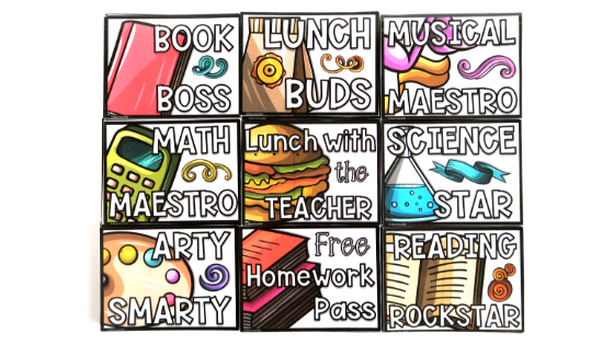 Cheap student reward tickets for frugal teachers.