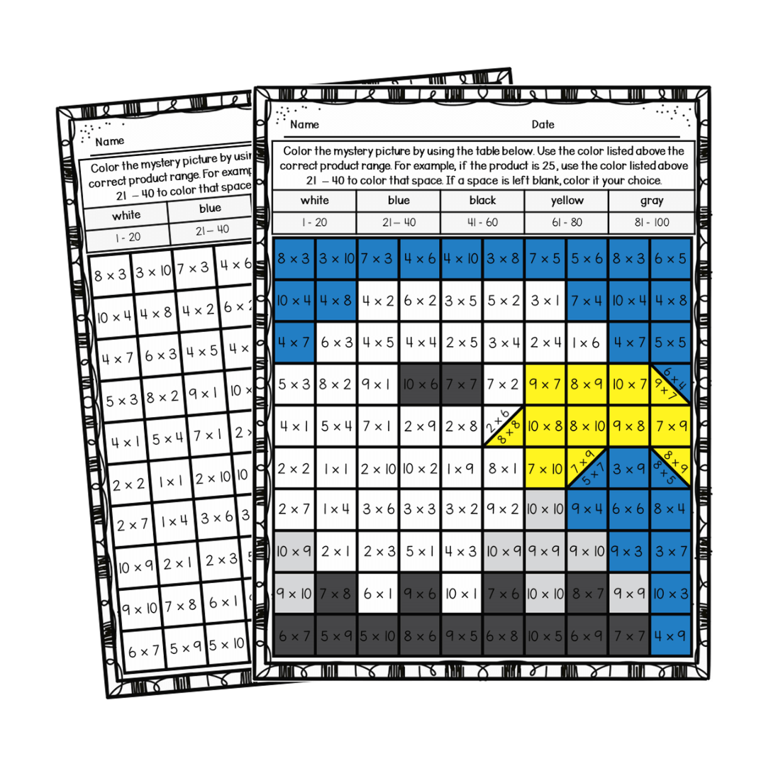 using-4th-of-july-multiplication-mystery-pictures-for-fluency-practice-2 4th of July Multiplication bald eagle