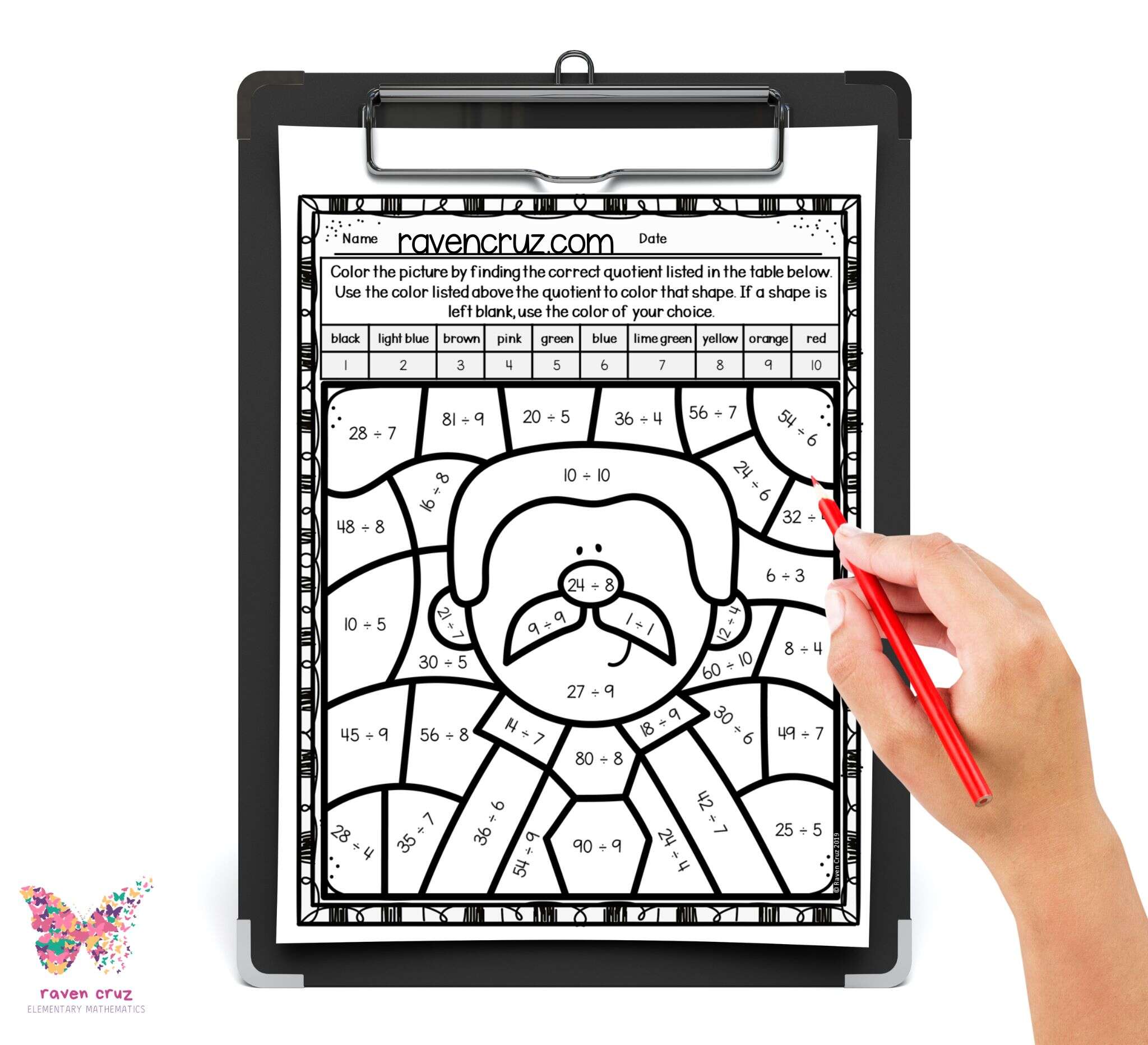 engaging-martin-luther-king-day-activities-for-3rd-4th-grade-math-6 Martin Luther King day division color by number