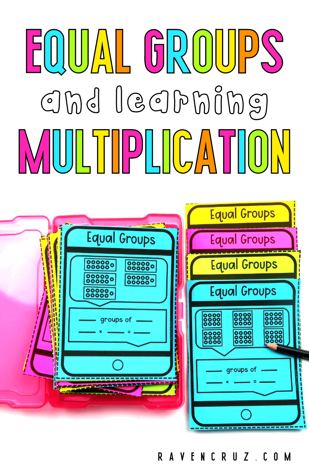 equal groups math center