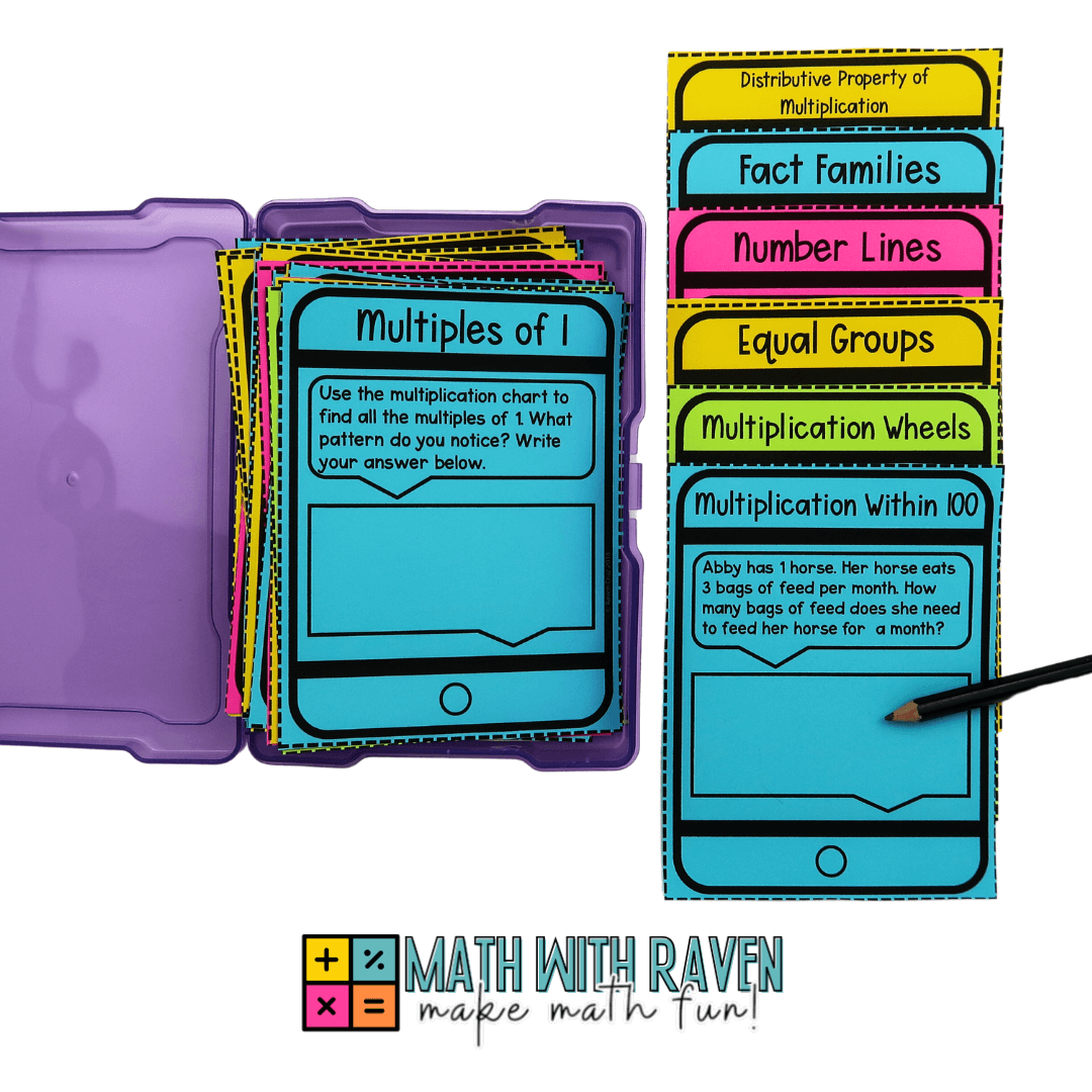 3rd grade and 4th grade math freebies