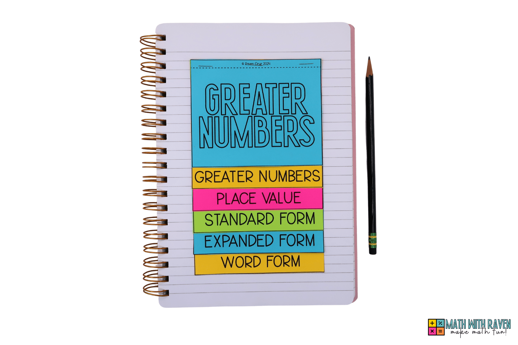 what are greater numbers 2 greater number flip book for 3rd grade on a notebook